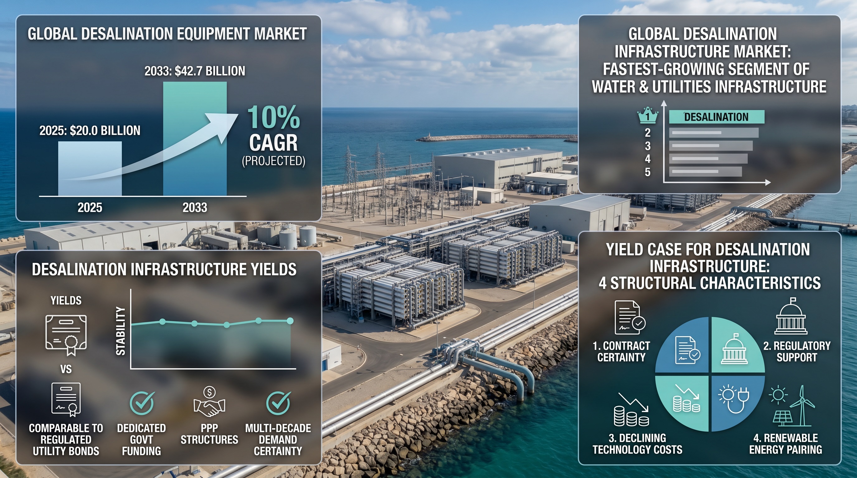 Desalination Infrastructure: Water Scarcity Solutions That Generate Yield — Global Investments insight