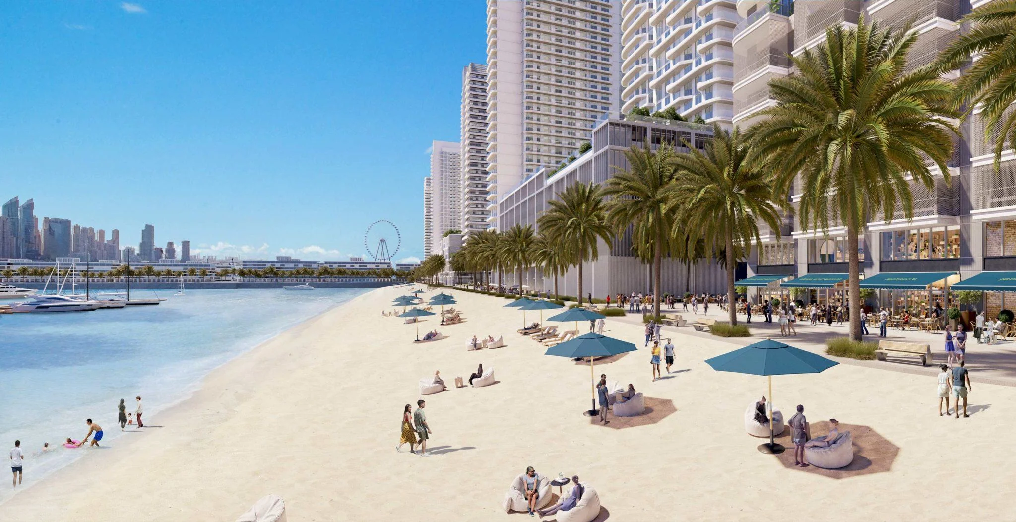 Beachgate by Address — Emaar Beachfront — view 5