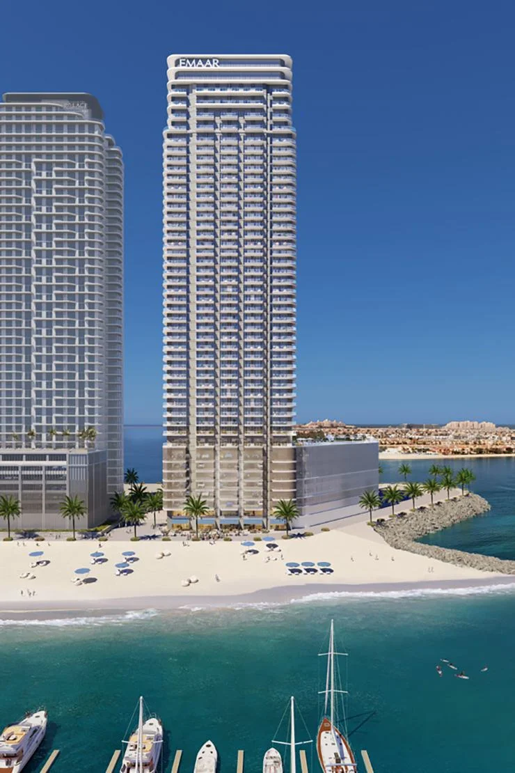 Beachgate by Address — Emaar Beachfront — view 12