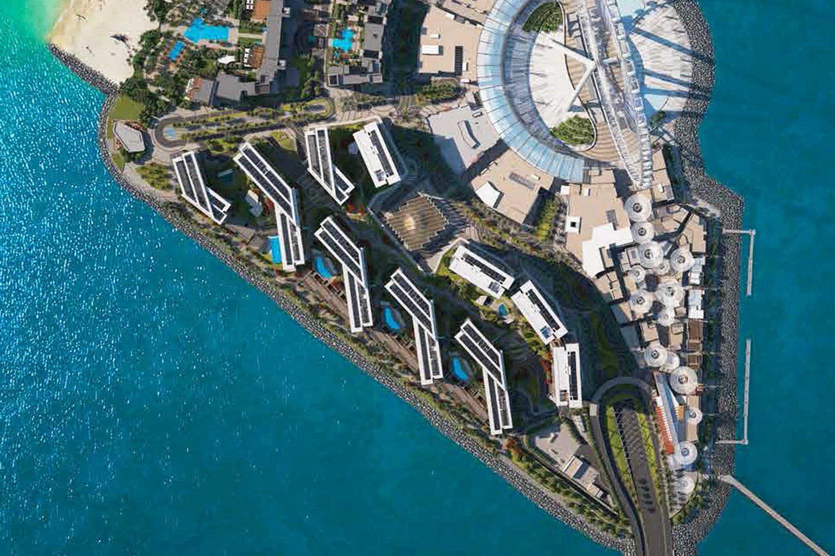 Bluewaters Residences — Bluewaters Island — view 43