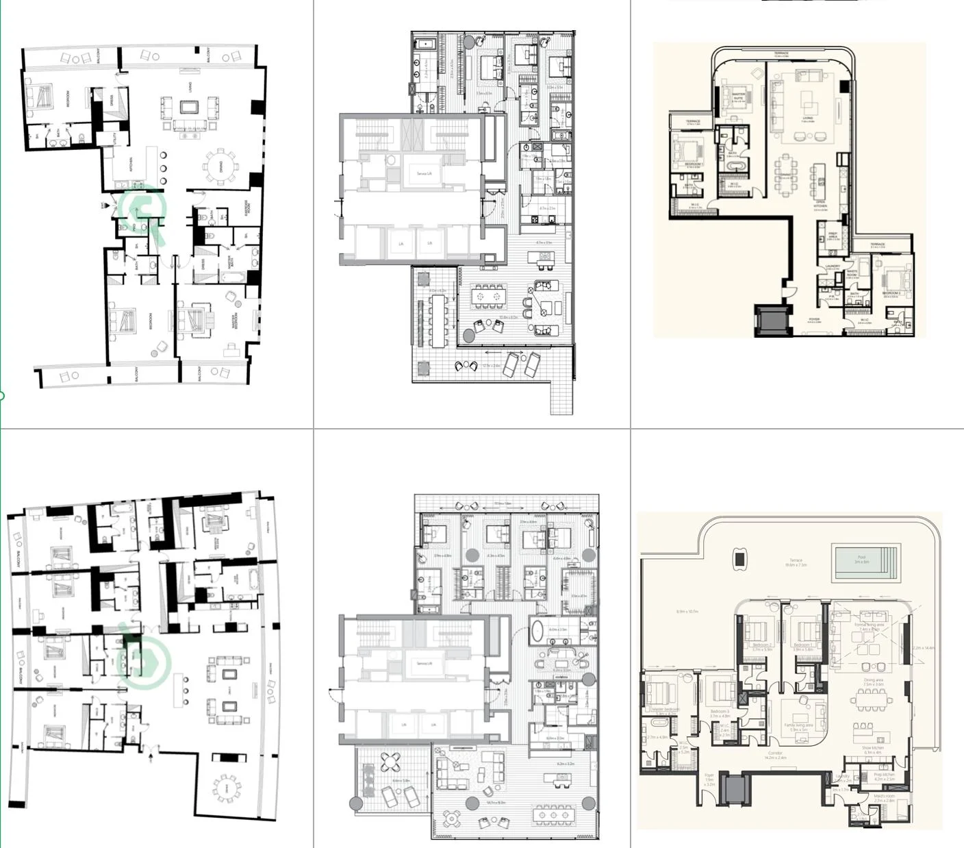 Bluewaters Residences — Bluewaters Island — view 46