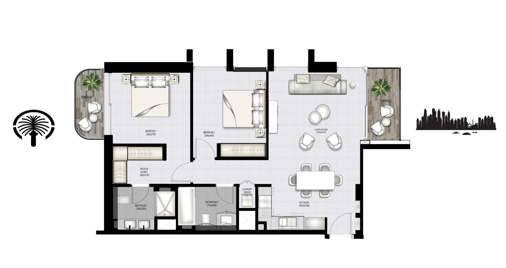 Marina Vista — Emaar Beachfront — view 14