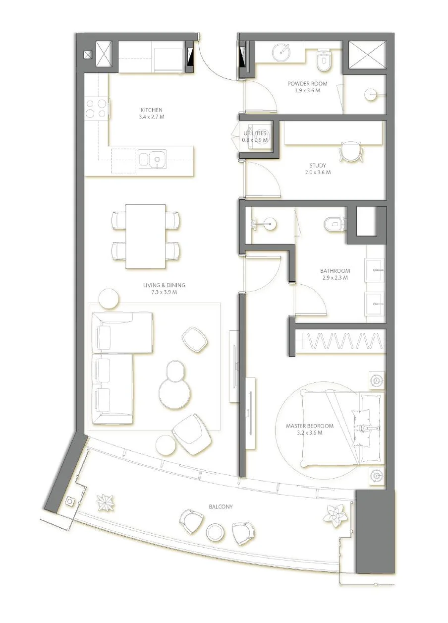 Palm Beach Towers — Palm Jumeirah — view 9