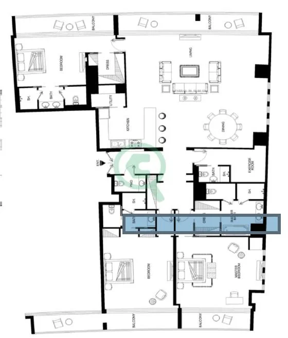 W Residences — Palm Jumeirah — view 34